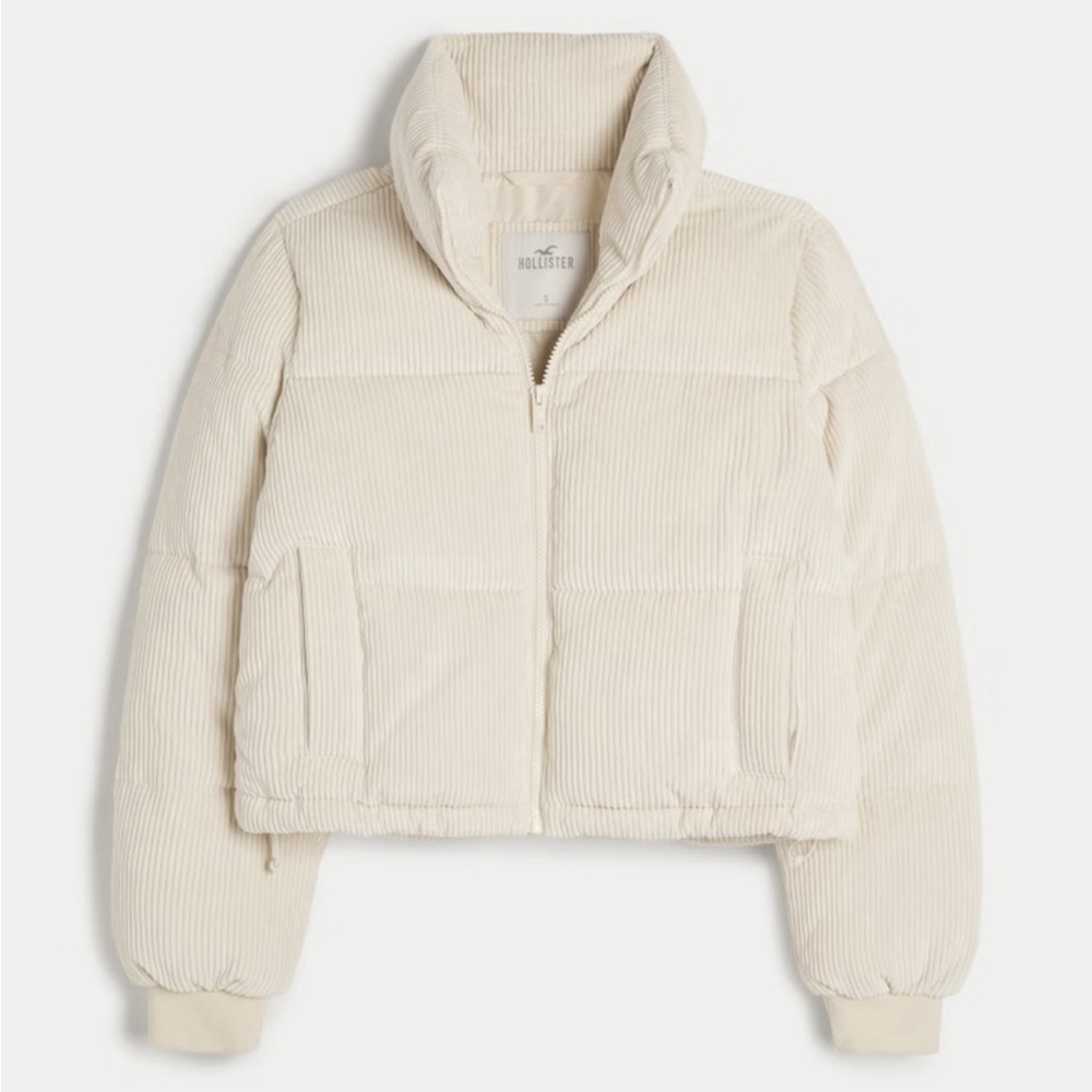 Hollister Ultimate Corduroy Mini Puffer M